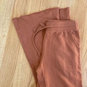 Aerie Women's Rust Wide Leg Pants